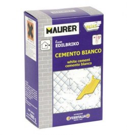 Edil Cemento Blanco Maurer (Caja 1 kg.)