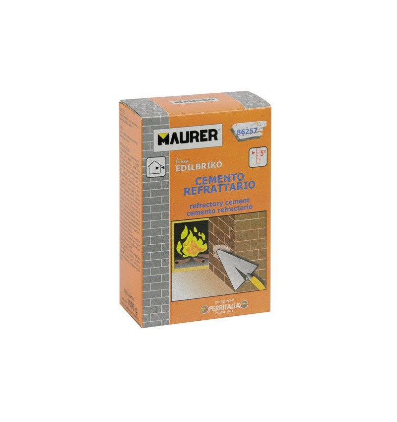 Edil Cemento Refractario Maurer (Caja 1 kg.)