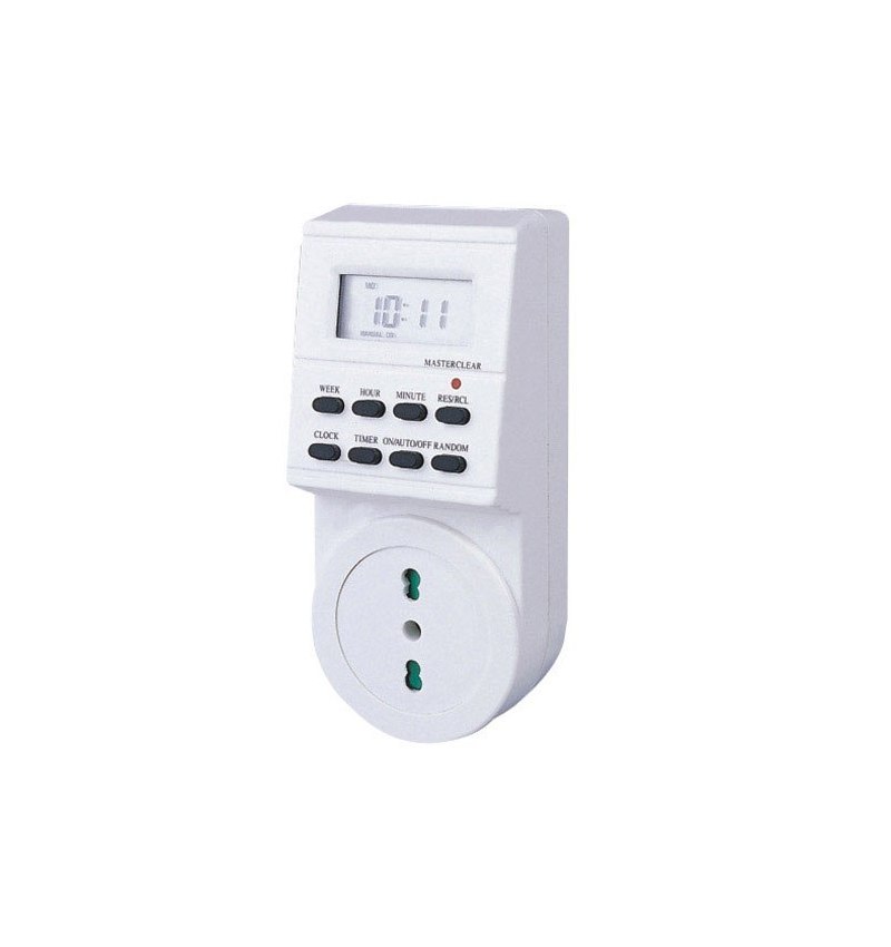 Programador Digital 16 A. 250 V. (8 Programas)