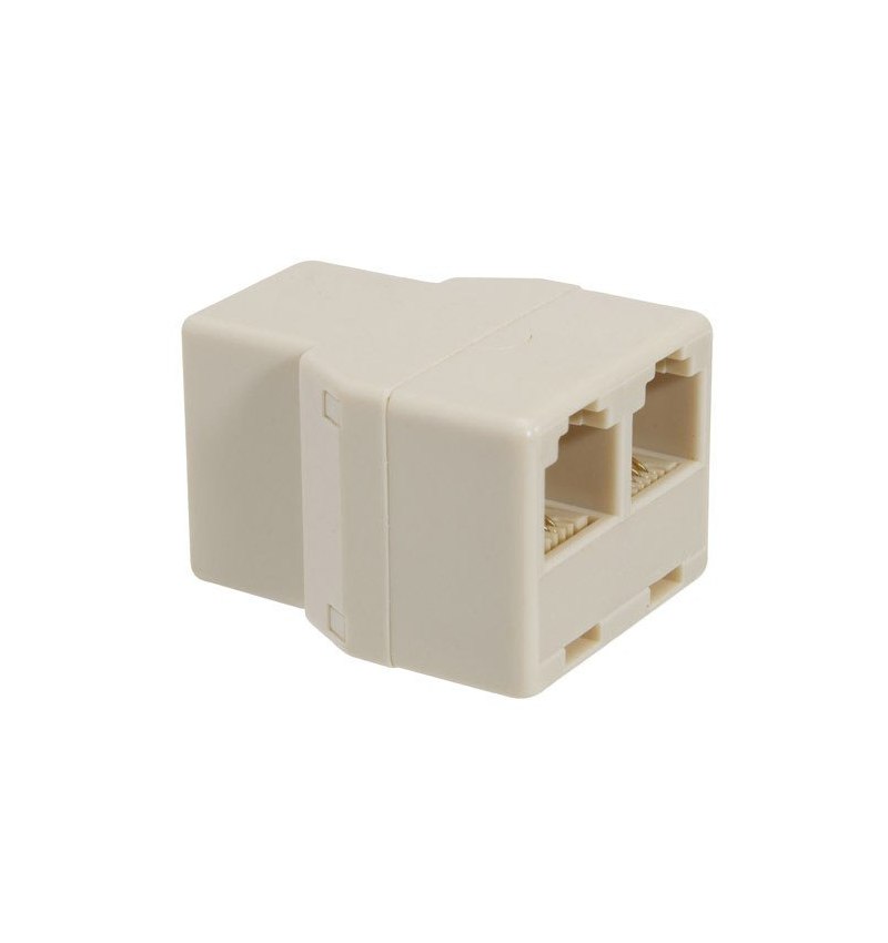 Adaptador Telefono Triple Hembra