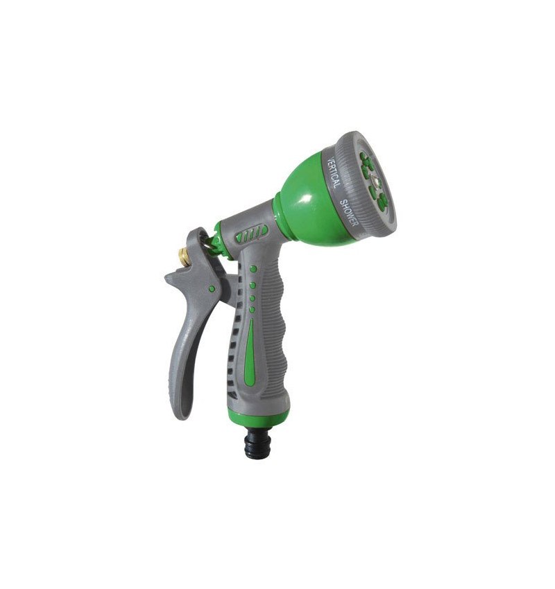 Pistola Riego Manguera Metal Plus 7 Posiciones