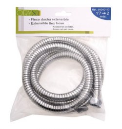 Flexo Ducha Metal Extensible     1,7 a 2 metros