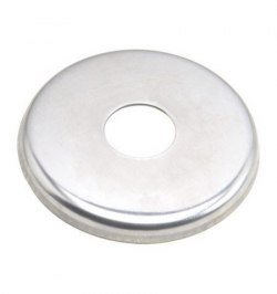 Embellecedor Escudo Abombado Acero 3/8"