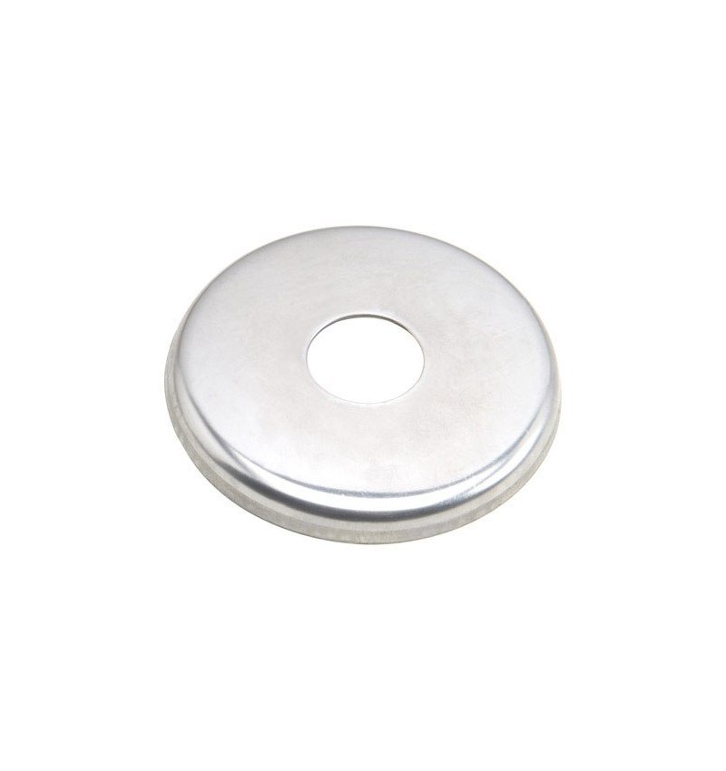 Embellecedor Escudo Abombado Acero 3/8"
