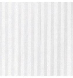 Cortina Ducha Tela Rayas Blancas 180x200 cm.
