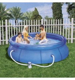 Piscina Fast Set Redonda Con Depuradora Ø 305x76 cm.