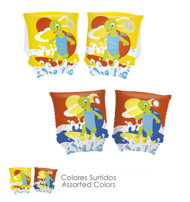 Flotador Manguitos 23x15 cm.  (2 piezas). (Par)