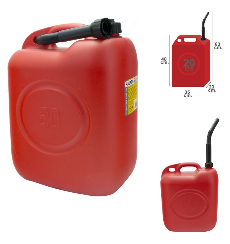 Bidon Gasolina  20 Litros Homologado