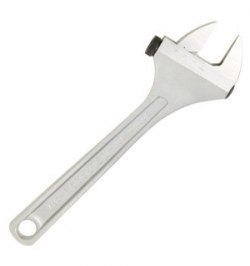Llave Ajustable Plus Con Tornillo 12"