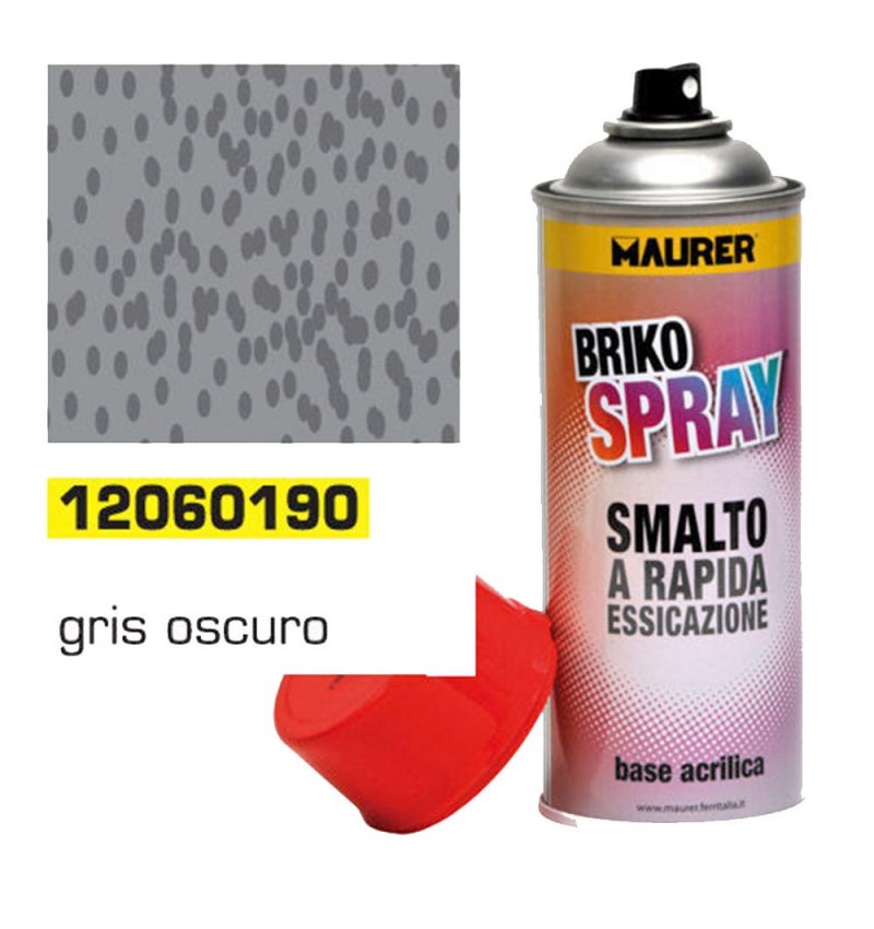 Spray Pintura Gris Forja Oscuro 400 ml.