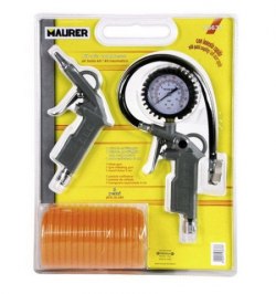 Kit Accesorios Compresor Maurer  3 Piezas