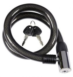 Cable Bicicleta Con Llave 18 mm. x 80 cm. Reforzado