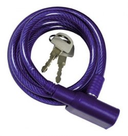 Cable Bicicleta Espiral Con llave 8 mm. x 150 cm.