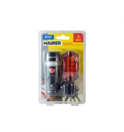 Kit luces led bicicleta 2 luces Plus