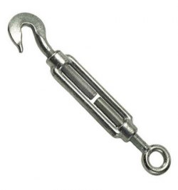 Tensores Galvanizados M 6 mm. 1/4" Uso Domestico