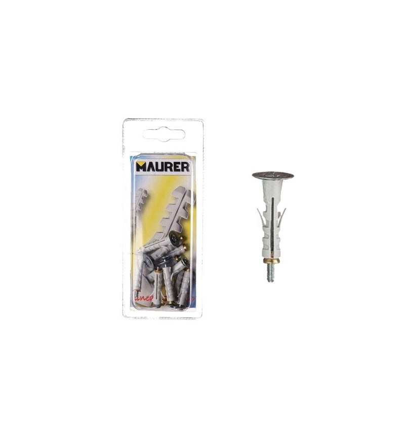 Taco Mini Nylon Tornillo  (10piezas)