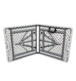 Mesa Plegable Rectangular 122x61x74cm