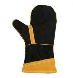 Guante Papillon Barbacoa Piel 34 cm. (1unidad)