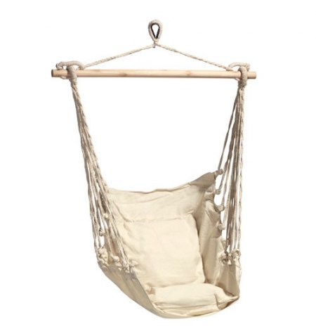 Hamaca Sillon Colgante Color Natural