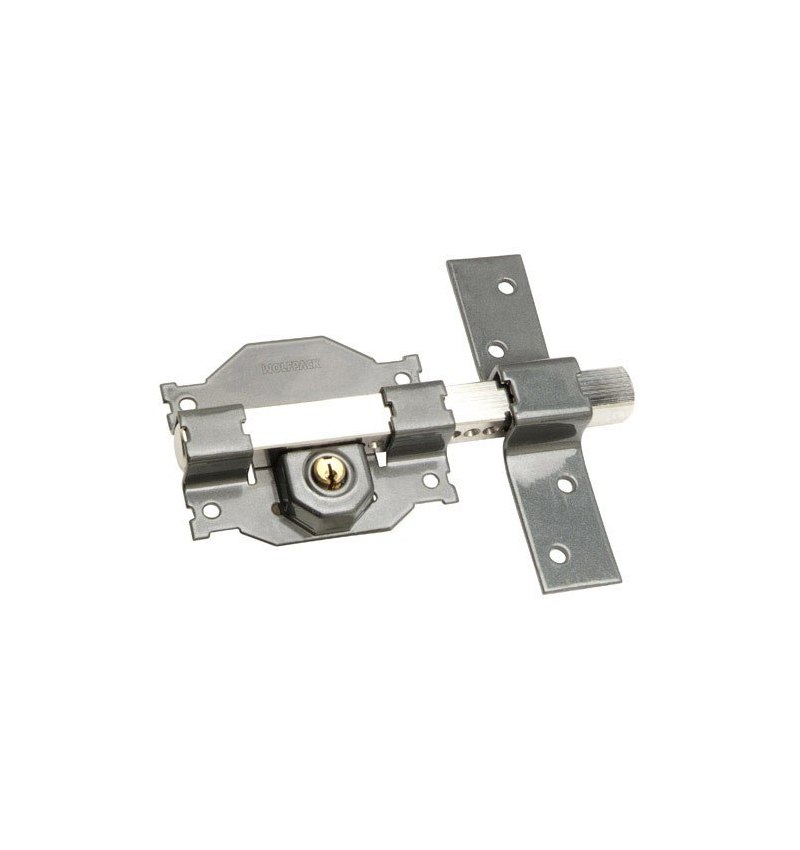 Cerrojo b-4 llave 2 lados pasador de 183mm cilindro redondo de 70mm
