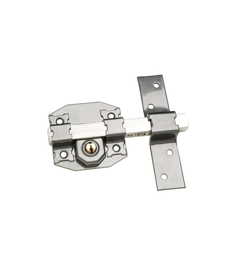 Cerrojo b-6 llave 2 lados de 165mm cilindro redondo de 50mm