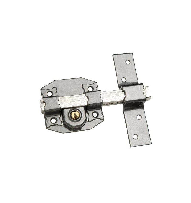 Cerrojo b-8 llave 2 lados de 165mm cilindro de pera de 50mm