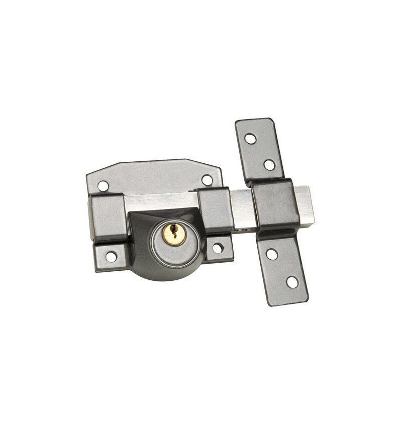 Cerrojo b-9 llave solo pasador de 140mm cilindro redondo de 40mm