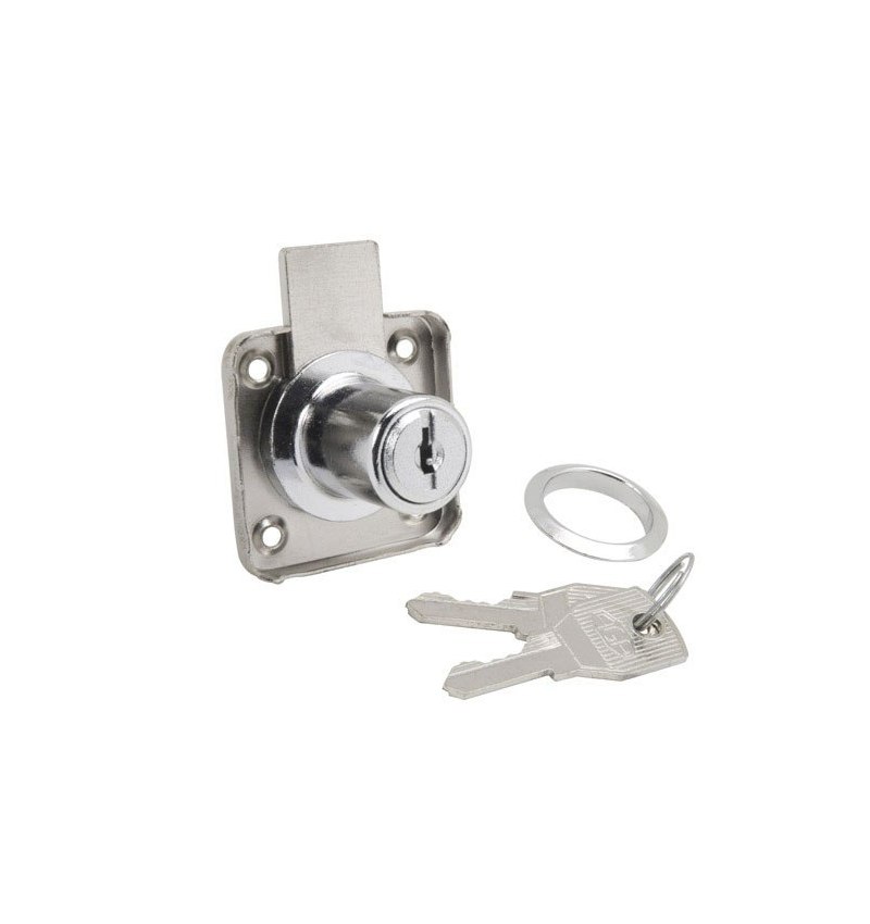 Cerradura Mueble Para Cajon    361/20 mm. Cromado