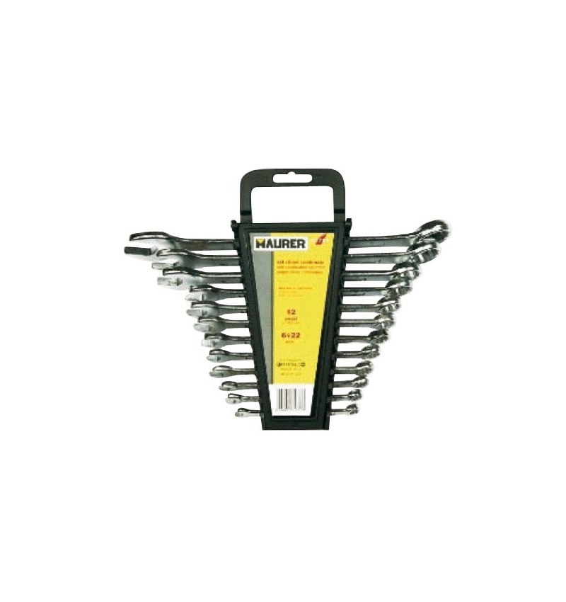 Juego Llaves Combinadas Maurer Eco    8 Piezas