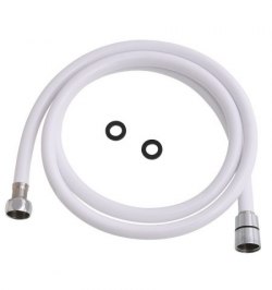 Flexo Ducha Pvc Blanco 2,00 Metros