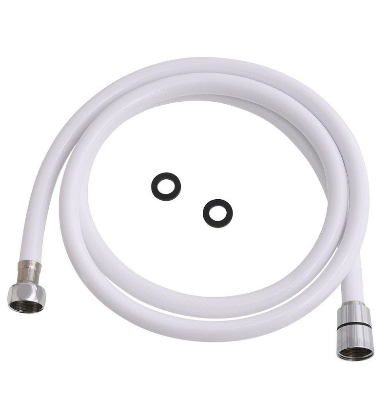 Flexo Ducha Pvc Blanco 2,00 Metros