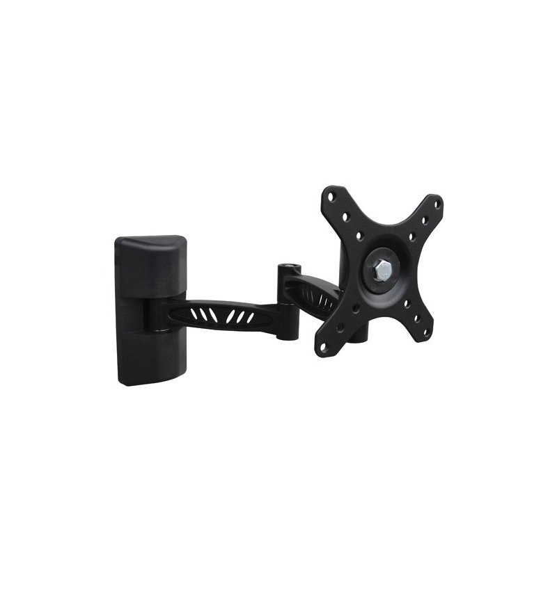 Soporte Tv Metalizado Articulado Negro 12 a 30 " Maximo 30 Kg.