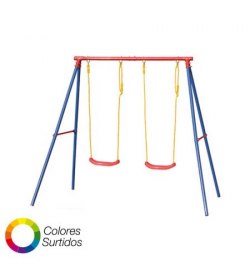 Columpio Jardin 2 Asientos 209x142,5x182 cm.