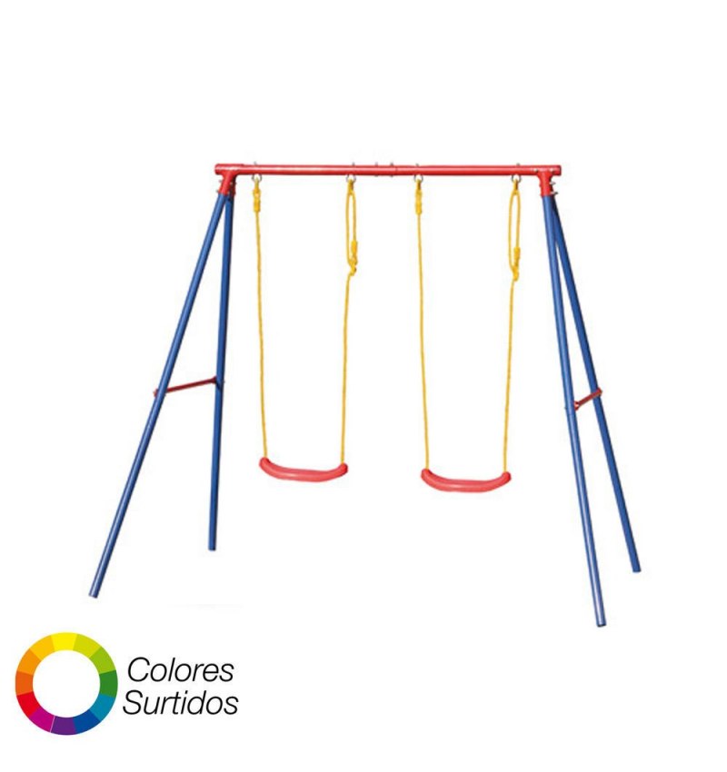 Columpio Jardin 2 Asientos 209x142,5x182 cm.