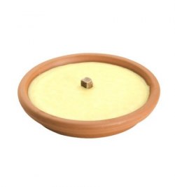 Vela Antimosquitos Citronela Recipiente Terracota 14 cm. / 120 Gramos