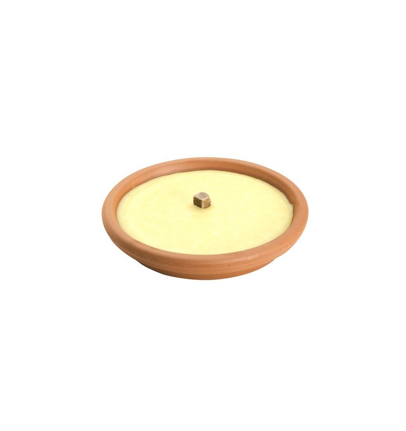 Vela Antimosquitos Citronela Recipiente Terracota 14 cm. / 120 Gramos