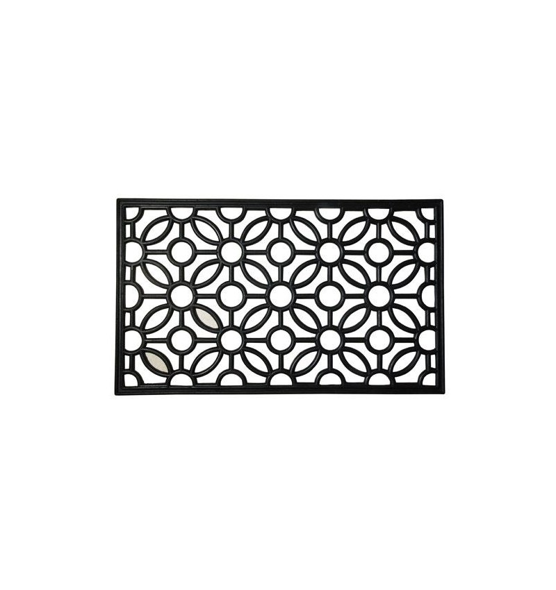 Felpudo Goma Simil Forja 45x75 cm.