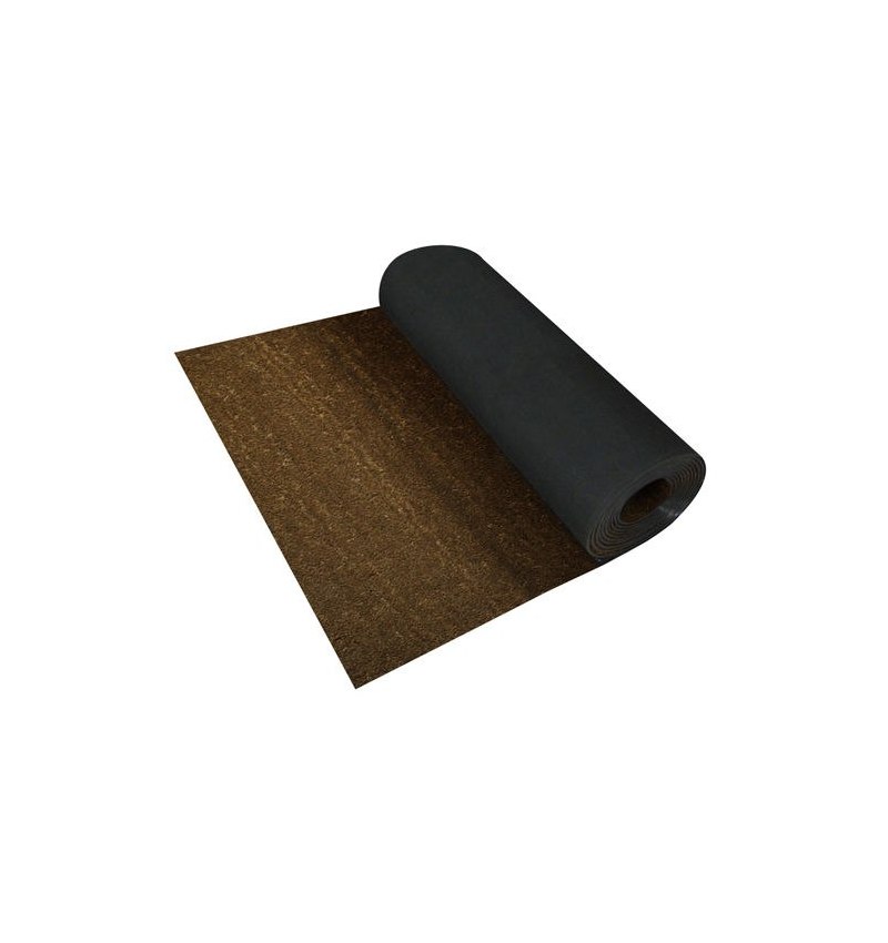 Felpudo Fibra Coco Liso Rollo 1x12 metros