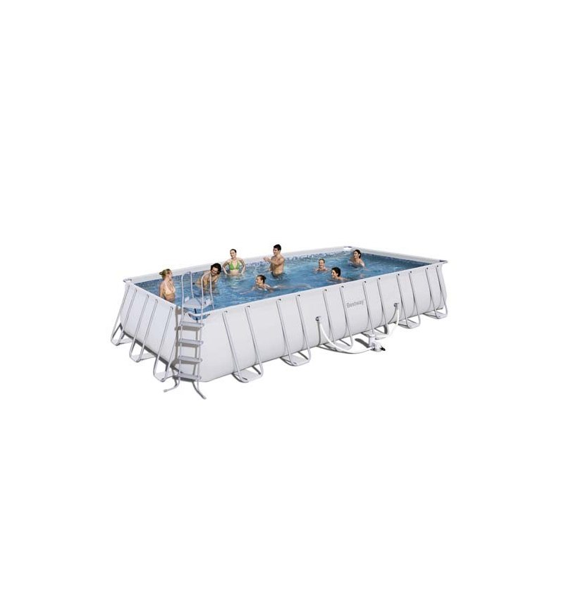 Piscina Rectangular Con Depuradora 732x366x132 cm.