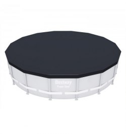 Cobertor Para Piscina Estructura Metálica Ø 488 cm.