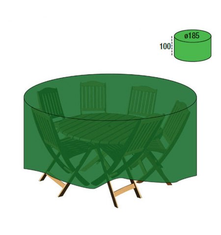 Funda Cubre Mesa / Conjunto Diámetro 185x100 cm.