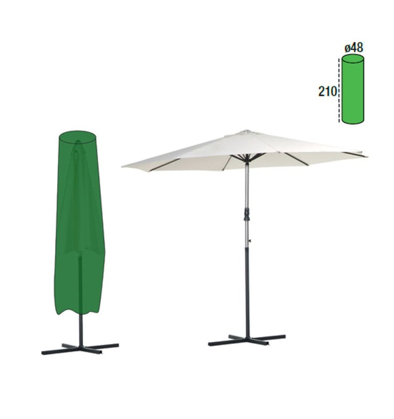Funda Cubre Sombrilla Diámetro 48x210 cm.