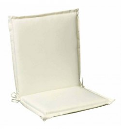 Cojín Para Sillon Bajo 95x52x5 cm. Beige Desenfundable