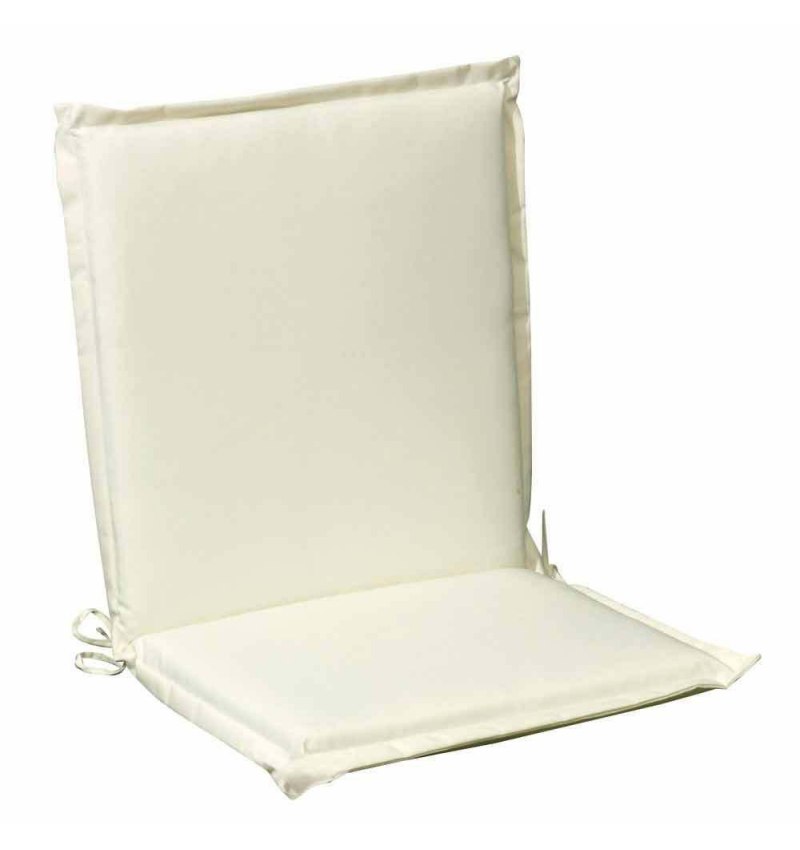 Cojín Para Sillon Bajo 95x52x5 cm. Beige Desenfundable