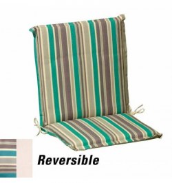 Cojín Para Sillón Bajo 95x52x5 cm. Rayas Desenfundable