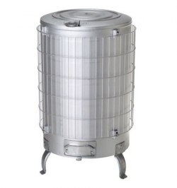 Estufa Chapa Blanca Galvanizada Nº 4