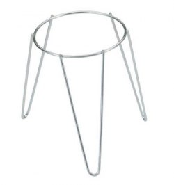 Soporte Maceta Pie Zincado 18 cms