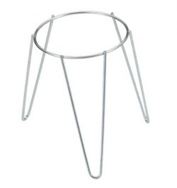 Soporte Maceta Pie Zincado 22 cms