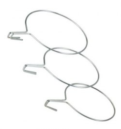 Soporte Maceta Balcon Zincado 20 Cms