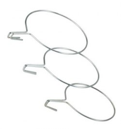 Soporte Maceta Balcon Zincado 22 cms